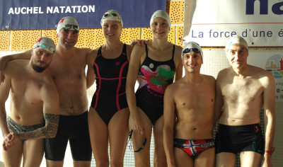 Julien, Dominique, Nathalie, François, Magali et Nicolas